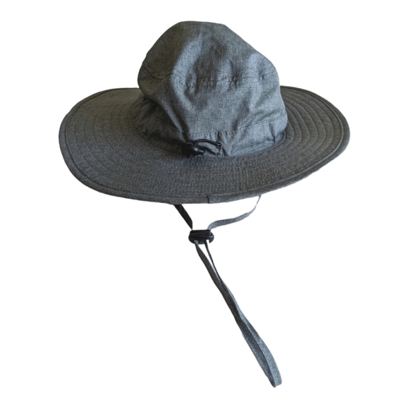 Wide Brim Solid Gray Boonie Safari Hat OS - Picture 3 of 7